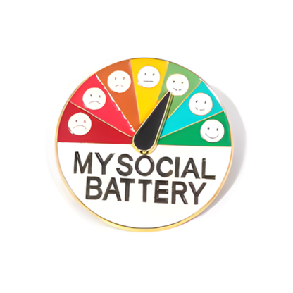 Social Battery Pin – MoodSocial