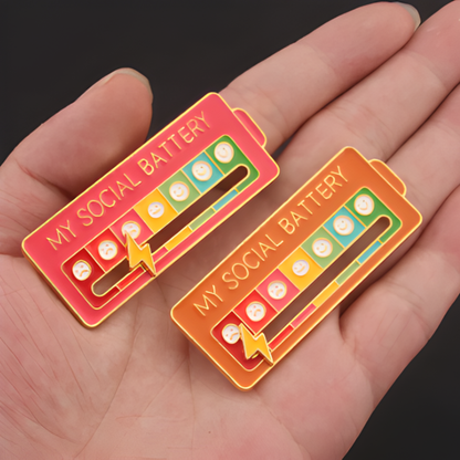 Social Battery Pin – MoodSocial