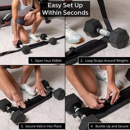 FITBELT Adjustable Weight Belt