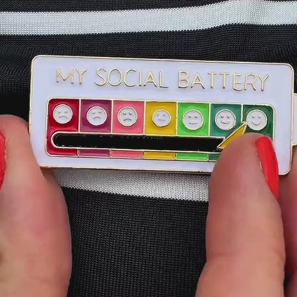 Social Battery Pin – MoodSocial